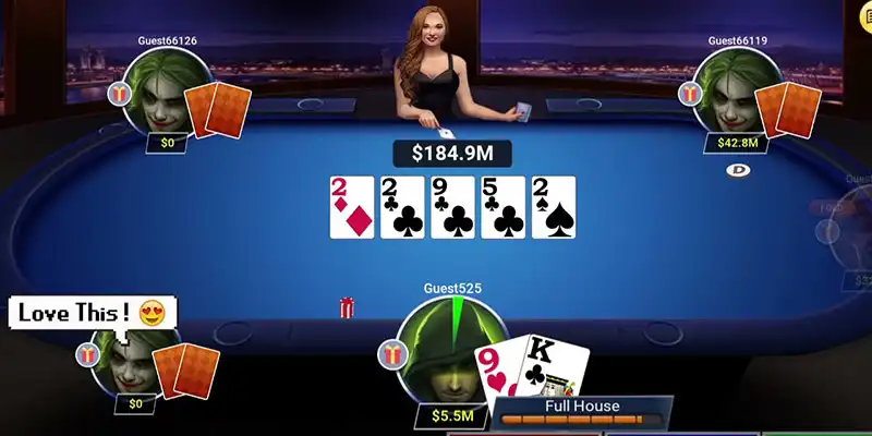 Các bước chơi bài Poker trực tuyến cơ bản nhất